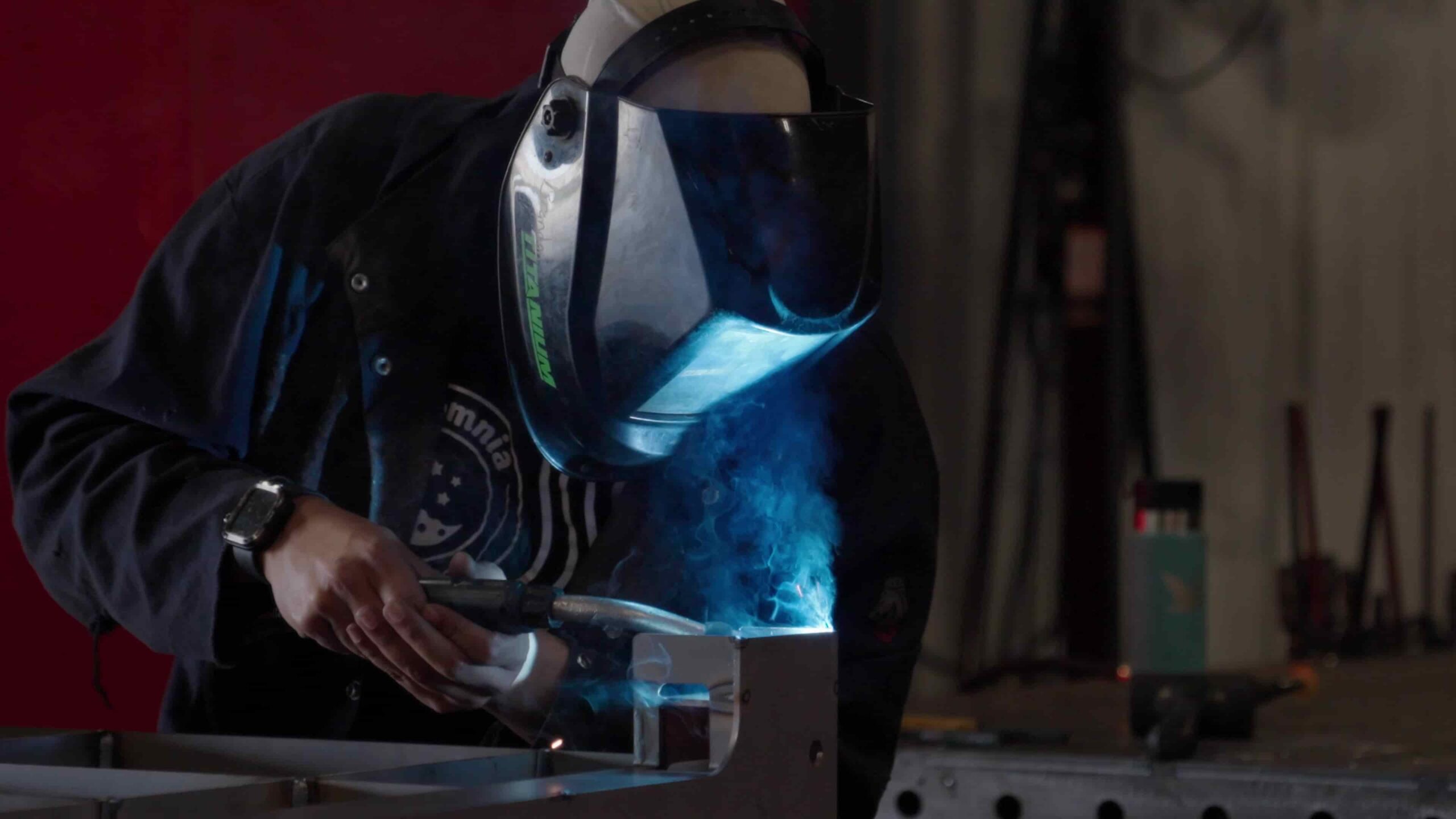 Welding operations at Tabet Manufacturing
